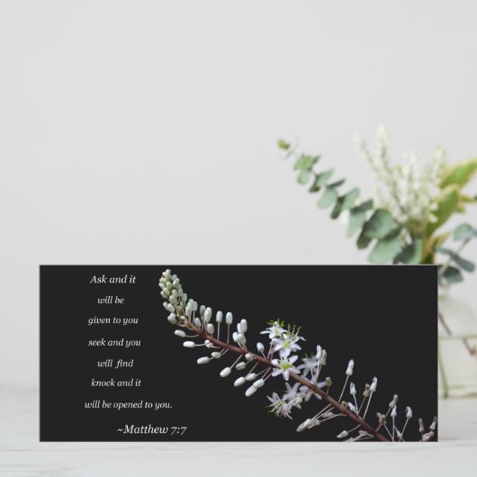 Matthew 7:7 (Stehend Vorderseite)