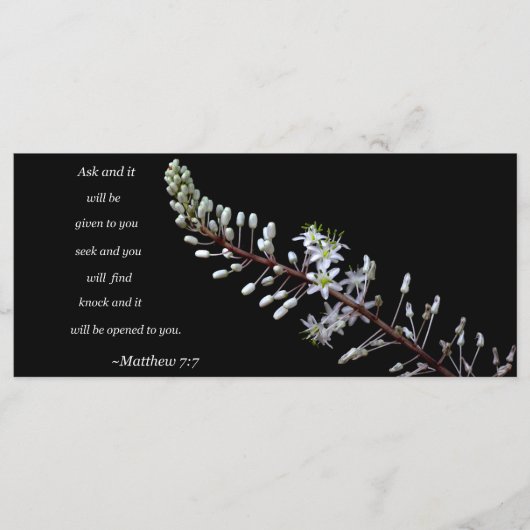 Matthew 7:7 (Vorderseite)