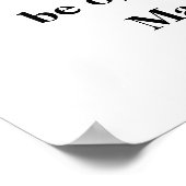 Matthew 7:7 Fragen Seek Knock Bible Verse Poster (Ecke)