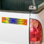 Matthew-7:7 neue internationale autoaufkleber (Auf Lkw)
