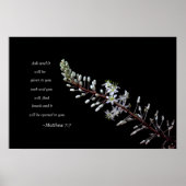 Matthew 7:7 poster (Vorne)