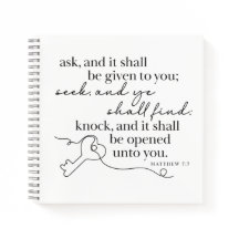 MATTHEW 7:7 - Tagebuch
