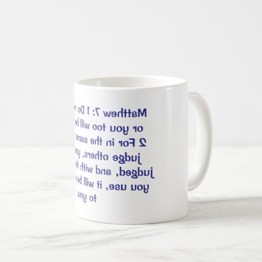Matthew 7 kaffeetasse (VorderseiteRechts)