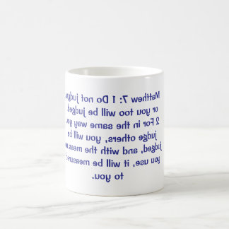 Matthew 7 kaffeetasse