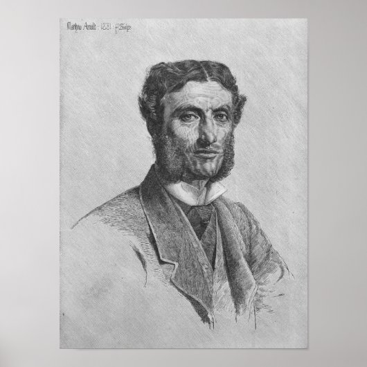 Matthew Arnold, 1881 Poster (Vorne)