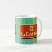 Matthew Gemini Modern Retro Kaffeetasse (VorderseiteRechts)