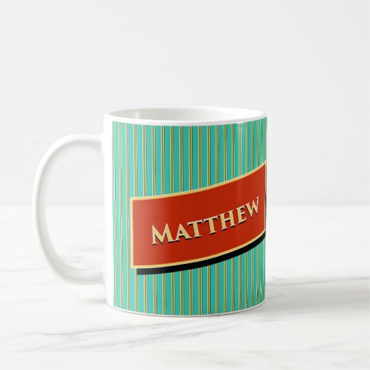 Matthew Gemini Modern Retro Kaffeetasse (Links)