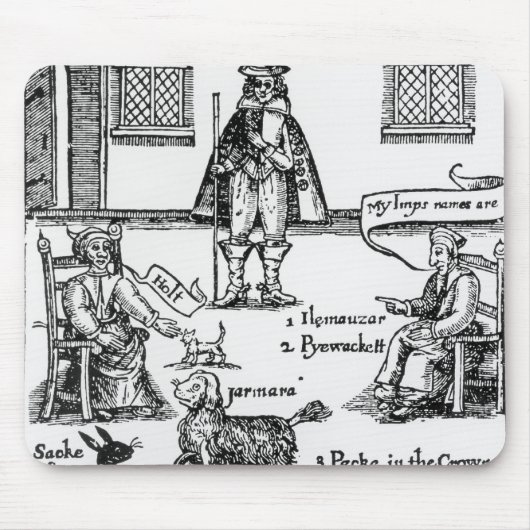 Matthew Hopkins, der Witchfinder General Mousepad (Vorne)