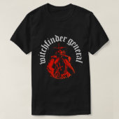 Matthew Hopkins - Hexenfinder General Hexenjäger T-Shirt (Design vorne)