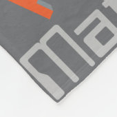 Matthew individuelle Name Pixel Gaming grau Grafik Fleecedecke (Ecke)