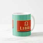Matthew Libra Modern Retro Kaffeetasse (VorderseiteRechts)