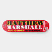 MATTHEW MARSHALL 8 1/4" Skateboard Deck (Horizontal)