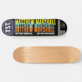 MATTHEW MARSHALL 8 1/4" Skateboarddecke Skateboard (Horizontal)