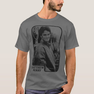 Matthew Perry Retro ästhetische Lüfterkunst T-Shirt