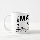 MATTHEW - Personalisieren der Tasse (Links)