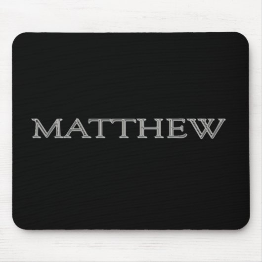 Matthew Personalisiert Name Mousepad (Vorne)