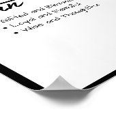 Matthew, Personalisierte Bezeichnung für Junge Poster (Ecke)