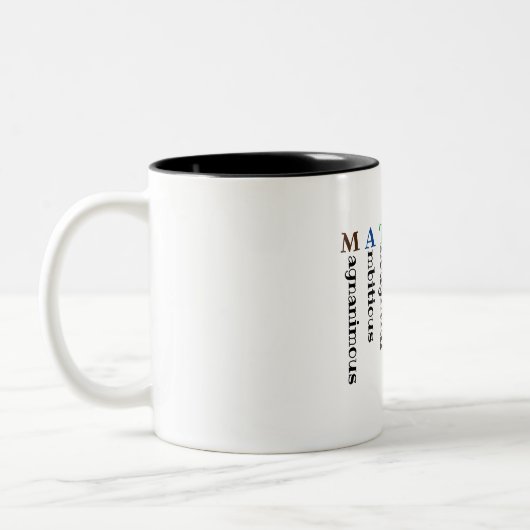Matthew-Tasse Zweifarbige Tasse (Links)