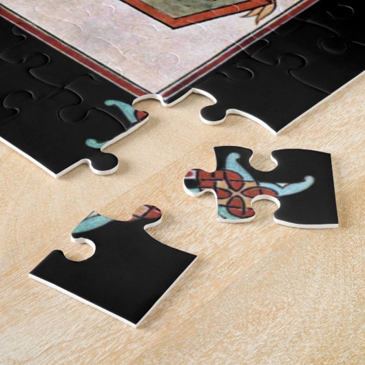 Matthew von Lindisfarne mittelalterliches Manuskri Puzzle (Seite)