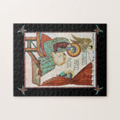 Matthew von Lindisfarne mittelalterliches Manuskri Puzzle (Horizontal)