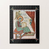 Matthew von Lindisfarne mittelalterliches Manuskri Puzzle (Vertikal)