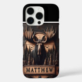 Matthew's Elch-Wappen Case-Mate iPhone Hülle (Rückseite)