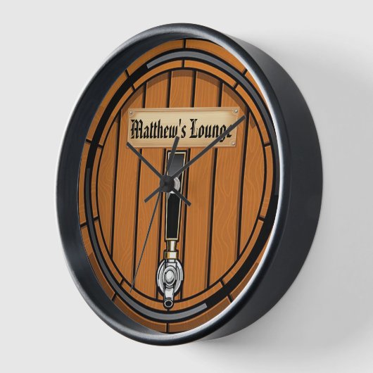 Matthew's Lounge Round Uhr (Winkel)