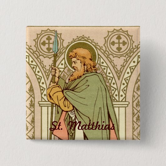 Matthias der Apostel (RLS 11) Button (Vorderseite)