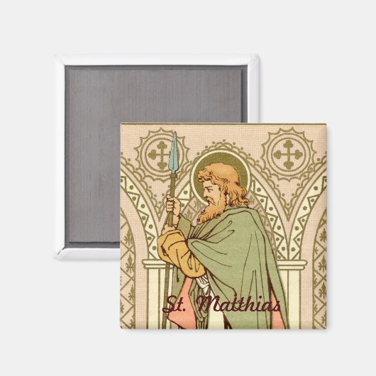 Matthias der Apostel (RLS 11) Magnet (Vorderseite/Rückseite)
