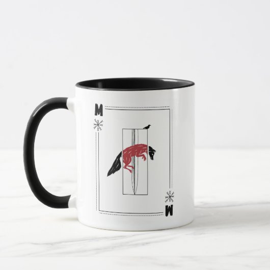 Matthias Helvar Inspirierte sechs Crows-Tasse Tasse (Links)