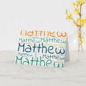 Matthias Karte (Gelbe Blume)