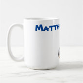 Matthias Name mit einem Donkey, Kaffee-Tasse Kaffeetasse (Links)