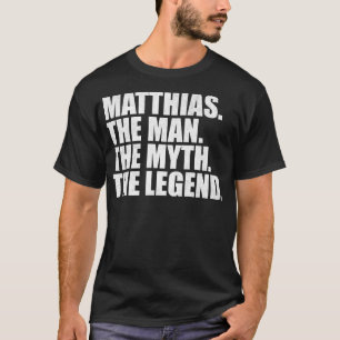 MatthiasMatthias Name Matthias Name Vorname T-Shirt