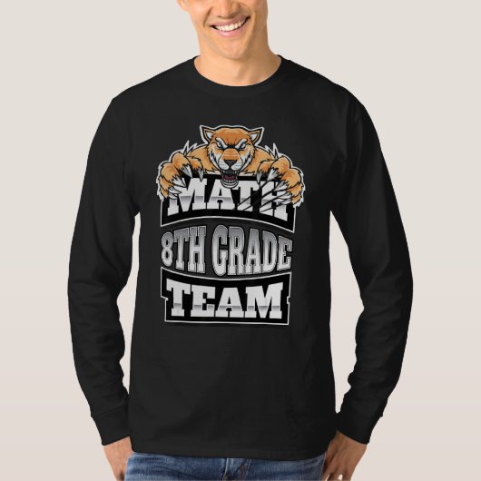 Matthienteam 8. Klasse Lehrer Schüler Jaguars Pant T-Shirt (Vorderseite)