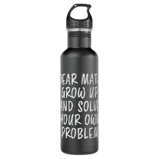 Matthik Zitat Funny Geek Lehrer Nerd Geschenk Edelstahlflasche