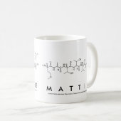 Mattie Peptidname Tasse (VorderseiteRechts)