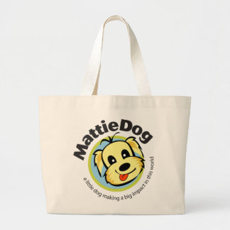 MattieDog Taschen-Tasche Jumbo Stoffbeutel