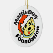 MattieDog Verzierung Keramik Ornament (Rechts)
