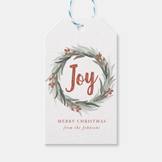 Mattiert Berries - Geschenkkarte Geschenkanhänger (Vorderseite)