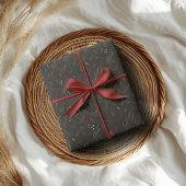 Mattiert Blue Carols Seidenpapier