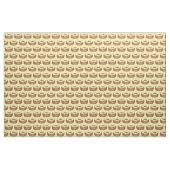 Mattiert Croissant Donut Doughnut Konditorei Stoff (Yard (91,4 cm))