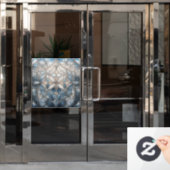 Mattiert Geometrische Harmonie Fensteraufkleber (Büro Tür)