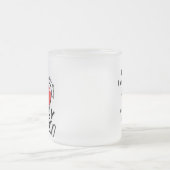 Mattiert Glass Tasse 10oz : Meine einzige Königin (Mittel)
