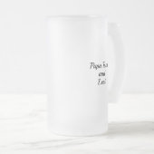 Mattiert Glass Tasse 16oz : Mein Vater Mein Altes (VorderseiteRechts)