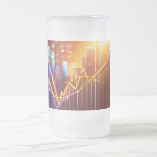 Mattiert Mattglas Bierglas (Mittel)