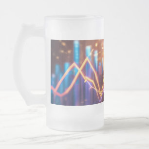Mattiert Mattglas Bierglas