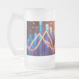 Mattiert Mattglas Bierglas