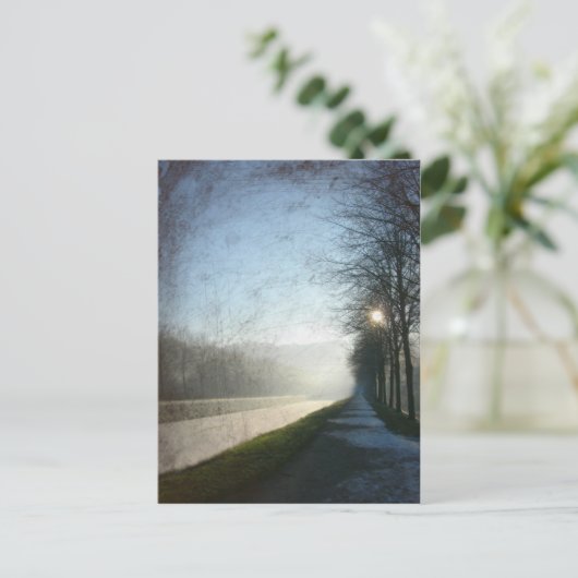 Mattiert Postkarte (Stehend Vorderseite)