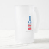 Mattiert, Tasse liberal trinkend (VorderseiteRechts)