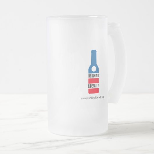 Mattiert, Tasse liberal trinkend (VorderseiteRechts)